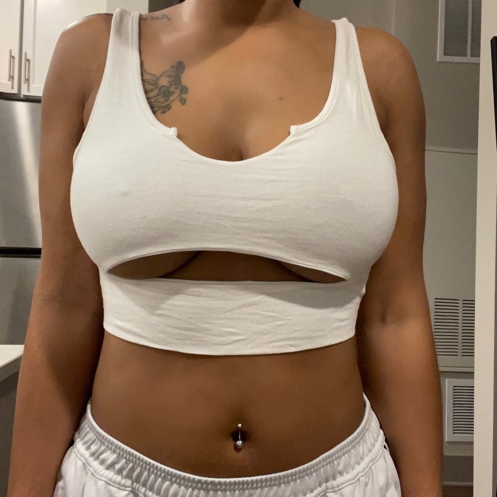 Cutout Crop Top